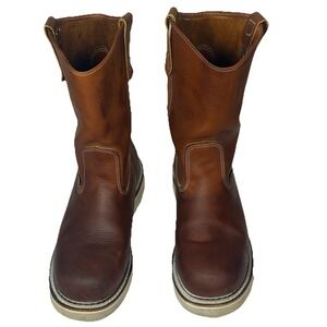 Thorogood Men Sz 8.5 D Wedge Bottom Wellington Boot Slip/Oil Resistant 814-4208